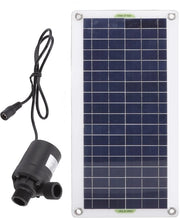 Pompa acqua 12V 30W - Pomp per laghetto alimentata da energia solare - Fontana - Pompa galleggiante - Decorazione acquatica DIY - Stazione libera