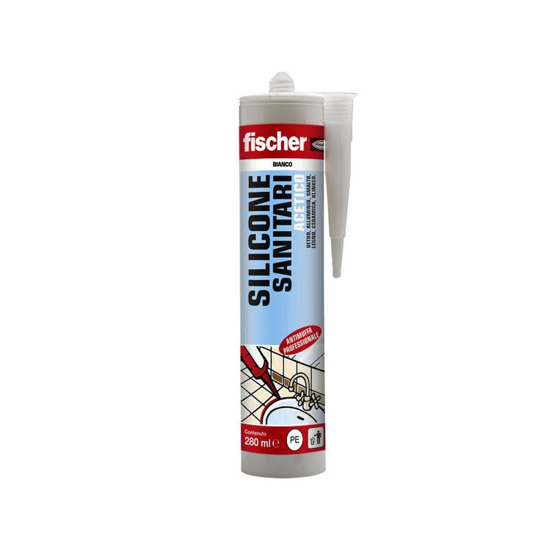 Silicone Acetico Sas280 Trasparente Ml 280 Fischer