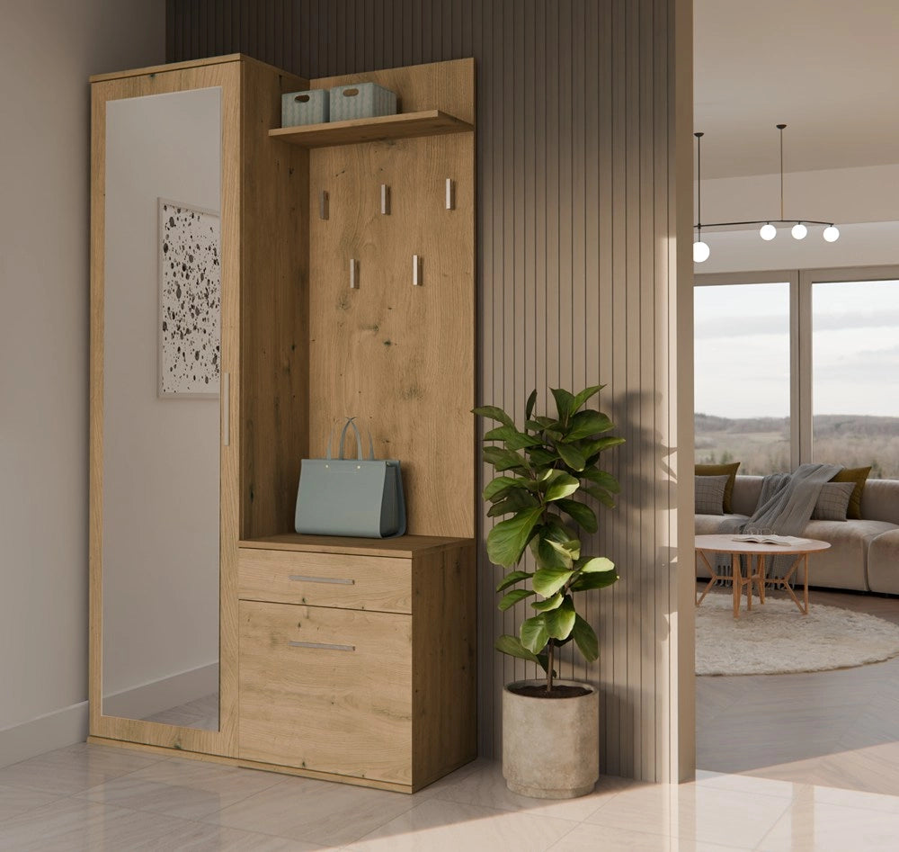 Guardaroba DUO rovere artisan