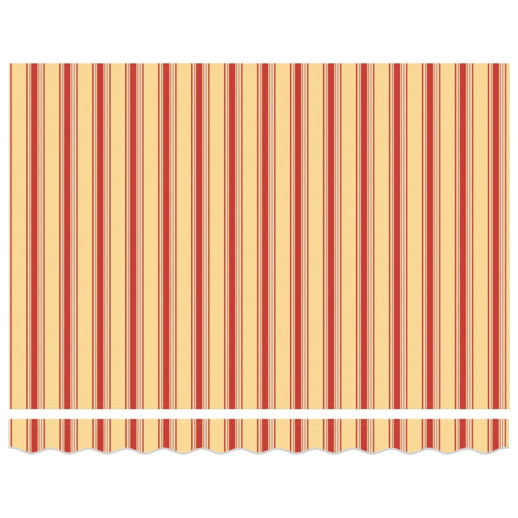 Tenda Retrattile Giallo e Arancione 350 x 250 cm 3330263