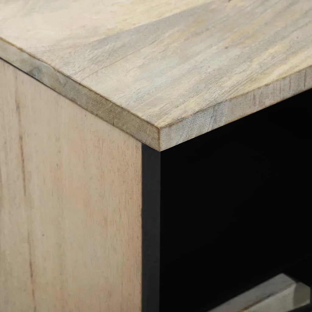 Unità TV con cassetto Bianco 100 x 33 x 46 cm Legno multistrato 4017990