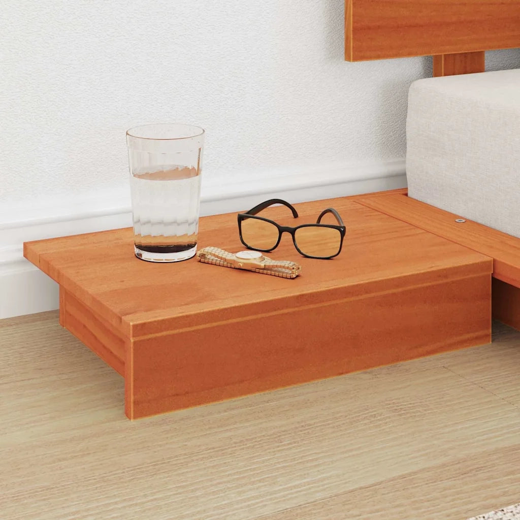 Struttura del letto-Giroletto Marrone 80 x 200 cm legno 150114