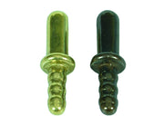 INCONTRO A TERRA PER PINZA FERMAPORTA- - ø mm.8x45h. in ottone bronzato - 5 pezzi