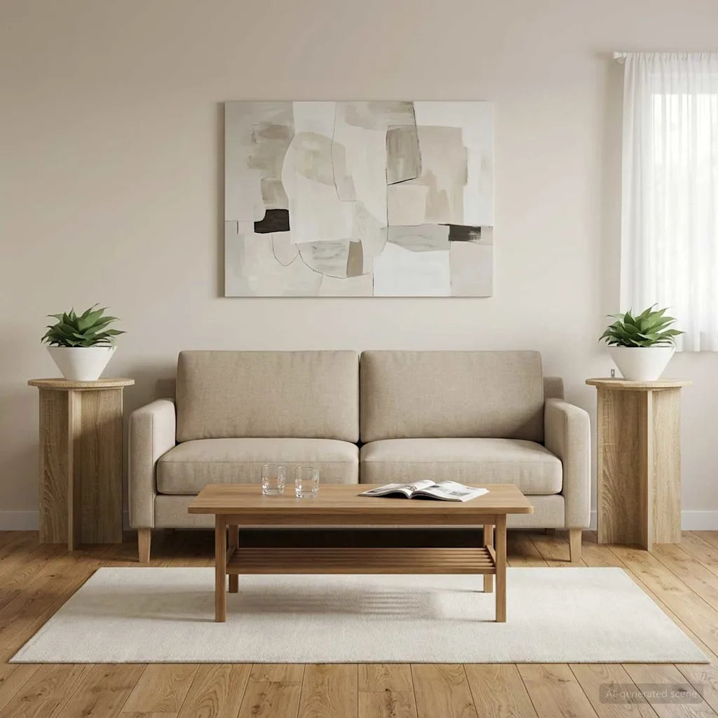 Supporto per piante | Sostegno per piante 2 pz Rovere Sonoma ?40 x 60 cm