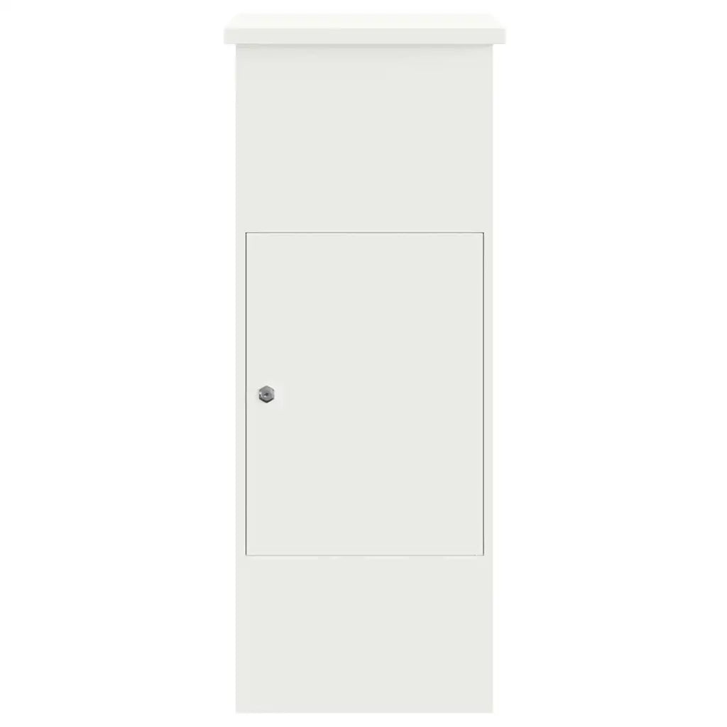 Cassetta per pacchi Bianco 44,5 x 29 x 110,5 cm Acciaio