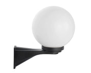 Applique esterna SU-MA Kule sfera 20cm E27 nera IP43