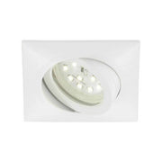 Briloner, Plafoniera LED, Frame Cromo Alluminio, 50W 6600 Lumen, Dimmerabile con Telecomando