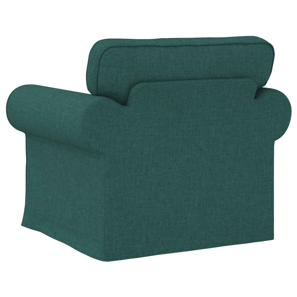Divano Verde Scuro 95 x 82 x 80 cm Tessuto 42024295