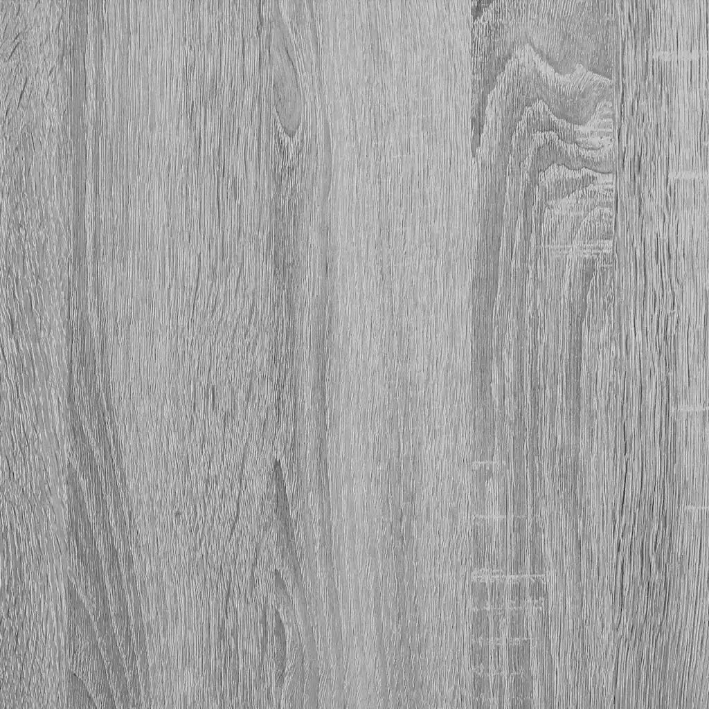 Specchio da Vanit¨¤ Rettangolare Grigio Sonoma 80 x 45 x 18 cm