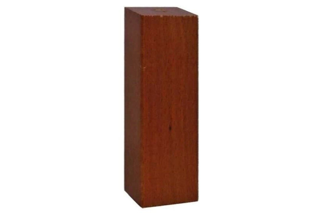 Piede Quadro Regolabile H150Mm Noce - Masidef