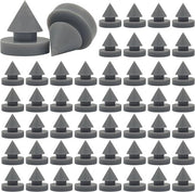 Dampi in gomma per porte in metallo - 50 pezzi - Heavy Duty