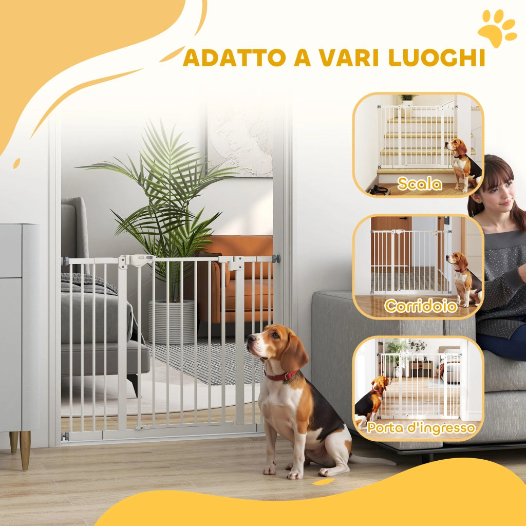 Appendiabiti per Cani Regolabile ¨C Minimal ¨C Bianco 72 cm