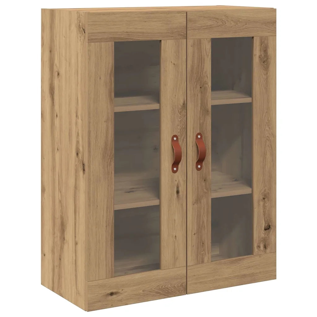 Armadietto alto con ripiano 2 pcs Rovere artigianale 3415844