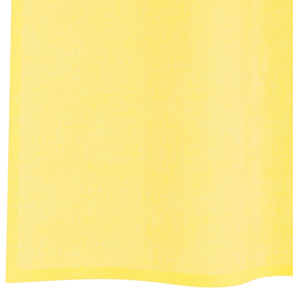 Tende in Voile con Occhielli 2 pz Giallo