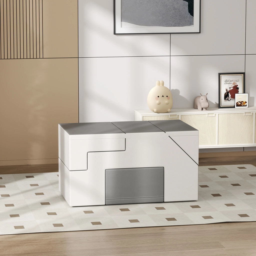 Casetta per bambini ¨C zephmum ¨C Grigio 86x49x47 cm