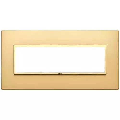 VIMAR EIKON - PLACCA 7M ORO SATINATO