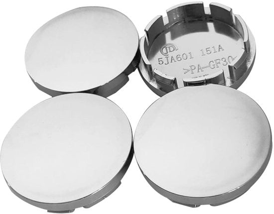 Set di Wieldoppen per Auto - Universali - 56mm - Elettrocolor - Adatto a Diversi Modelli di Auto