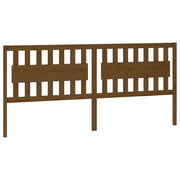 Testiera | Testata per Letto ambra 205,5x4x100 cm Legno Massello di Pino