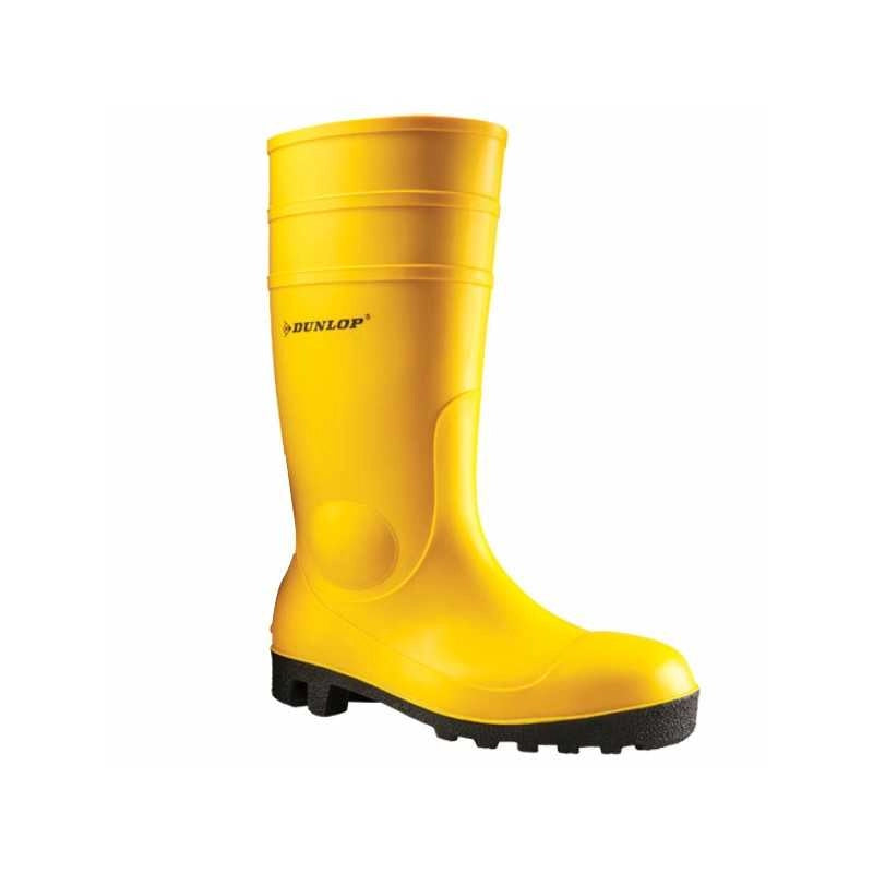 Stivali Sicurezza Pvc Ginocchio 42 Giallo Dunlop