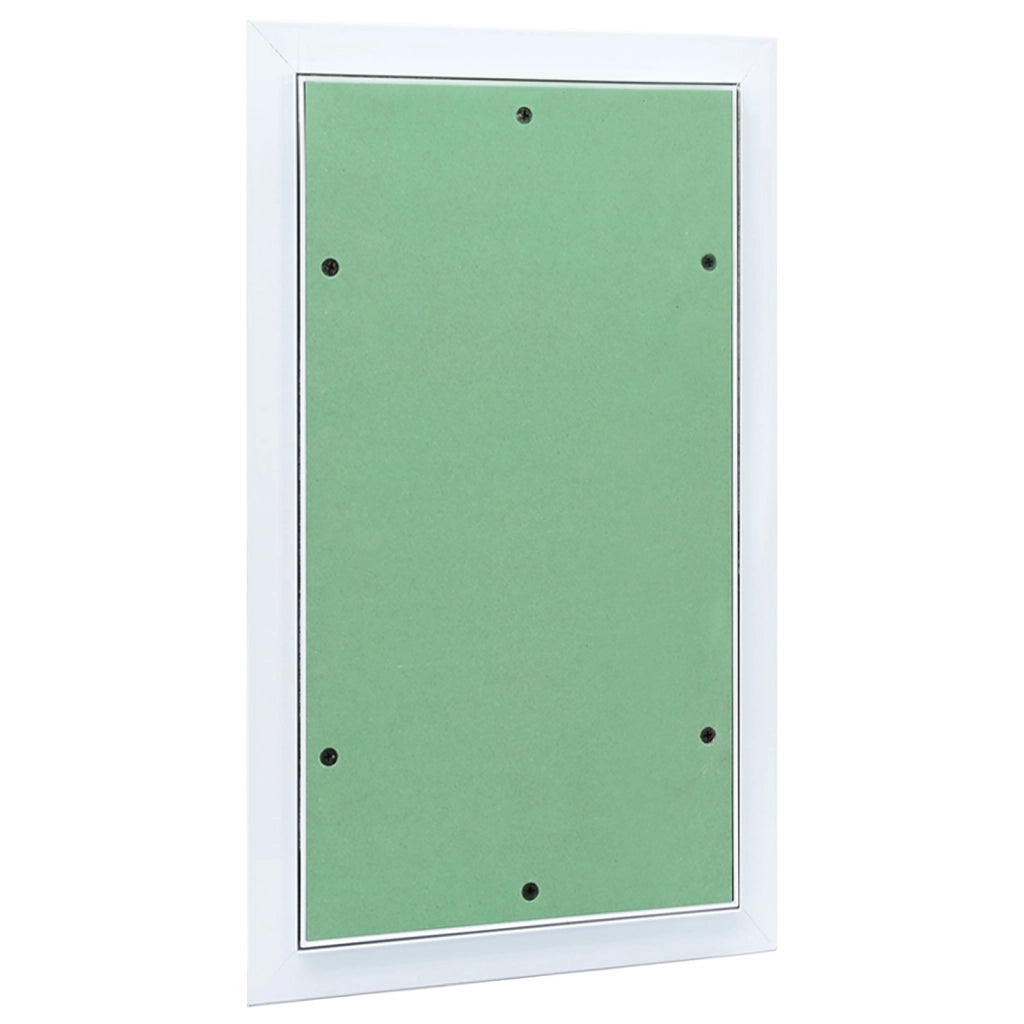 Pannello d'accesso  con cornice in alluminio e cartongesso 250x400 mm