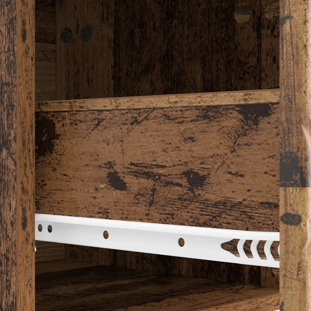 Mobile con Cassetti Legno antico 33 x 34,5 x 90 cm 895083