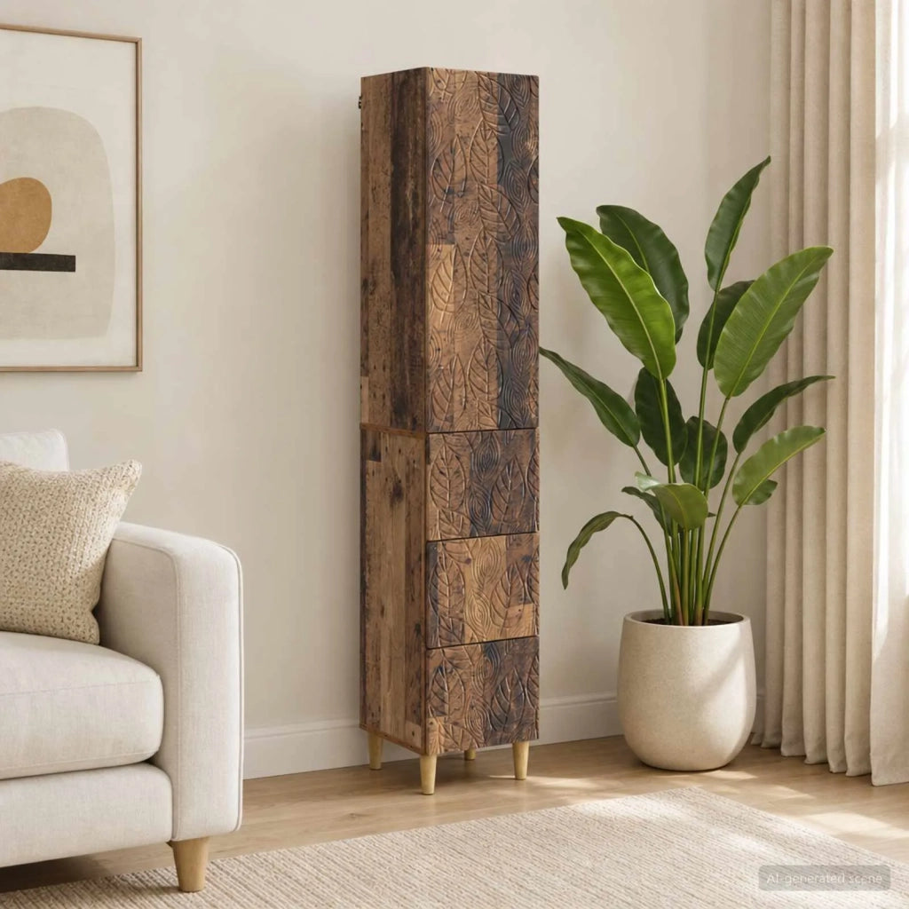 Set di armadi 2 pcs Legno antico 33 x 34,5 x 90 cm 3416734