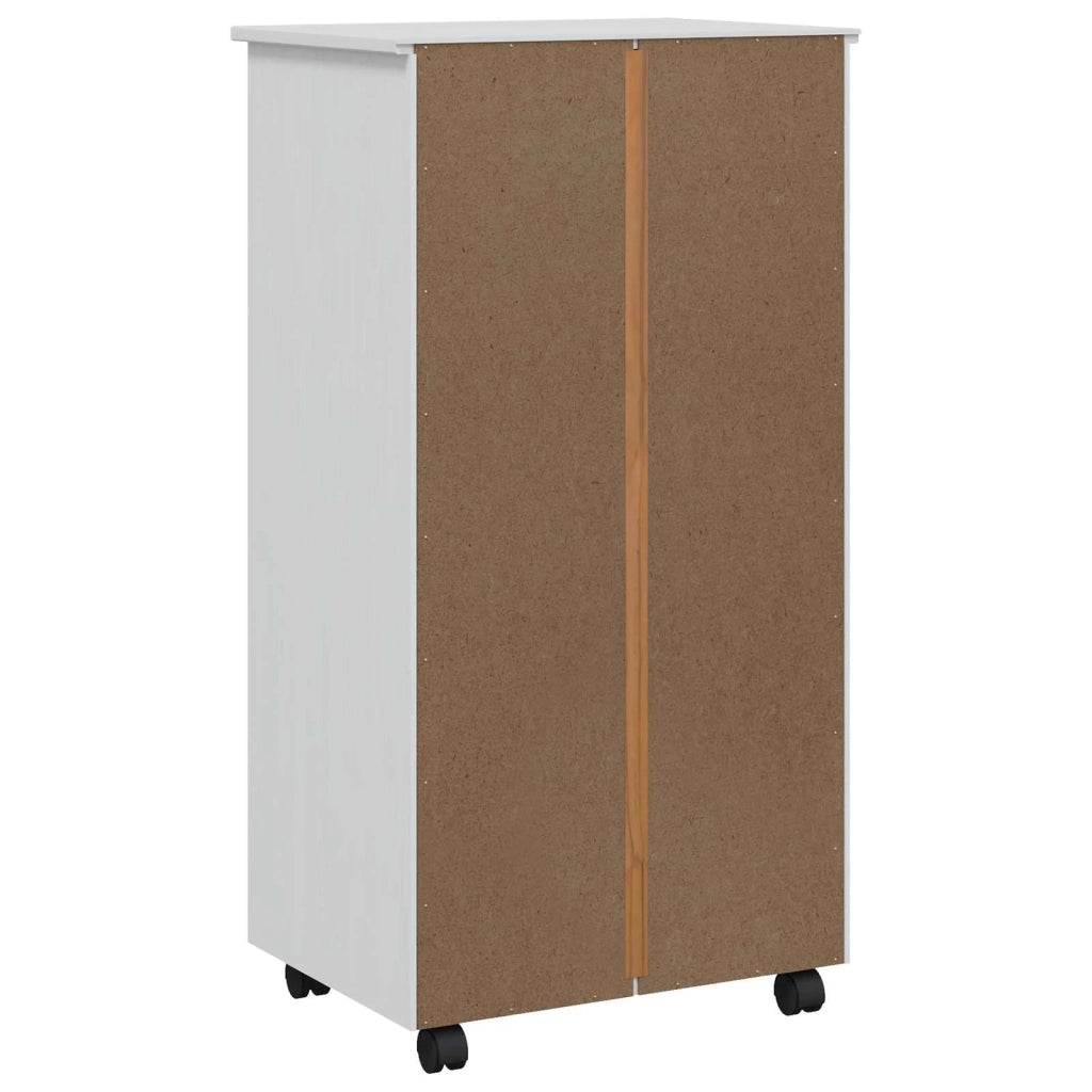 Armadietto Rotolante con Cassetti CORONA Bianco 42040538
