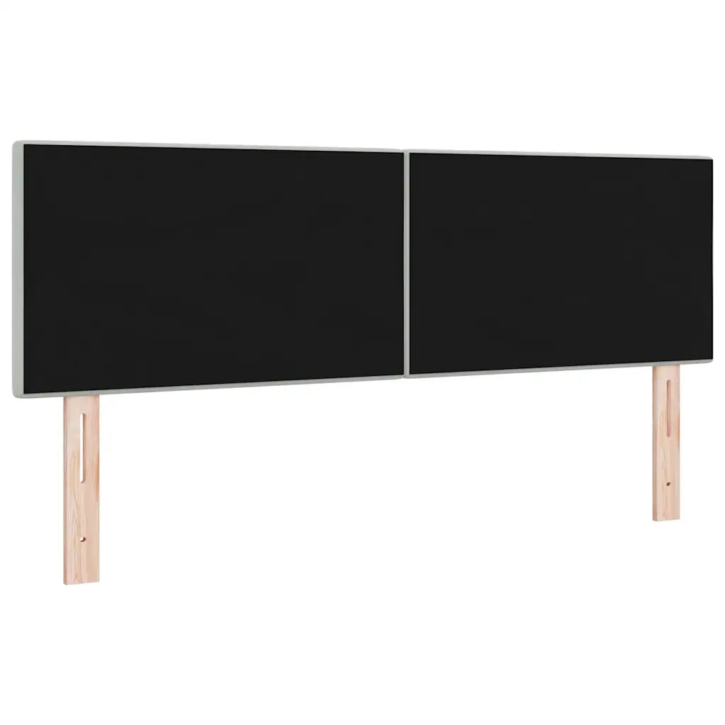 Testiera | Testata Grigio chiaro 160 cm Velluto