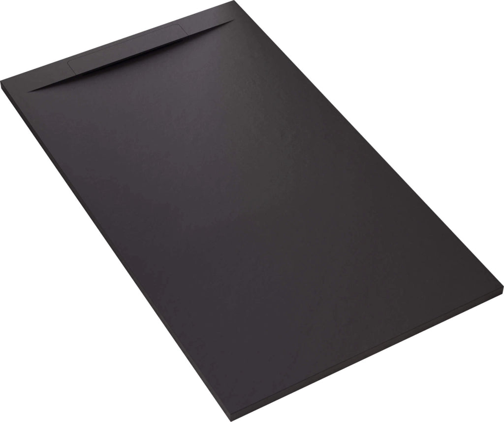 Piatto Doccia in Pietra 90x130 cm Bonussi Ardesia Calcutta Nero