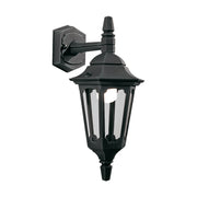 Applique da parete esterna nera E27 60W Parish Mini Elstead