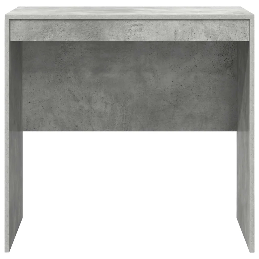 Scrivania | Tavolo da Ufficio Grigio cemento 80 x 50 x 76 cm