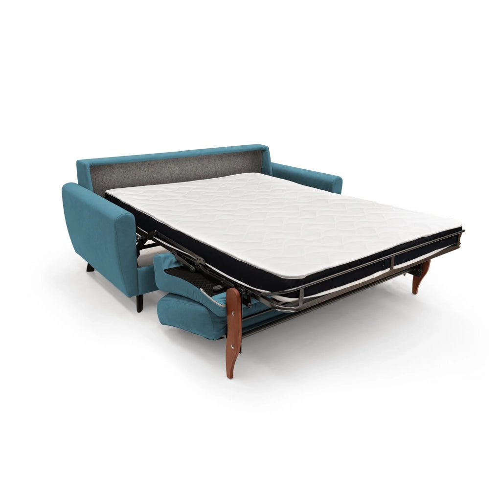 Callisto Divano letto matrimoniale 208 cm azzurro