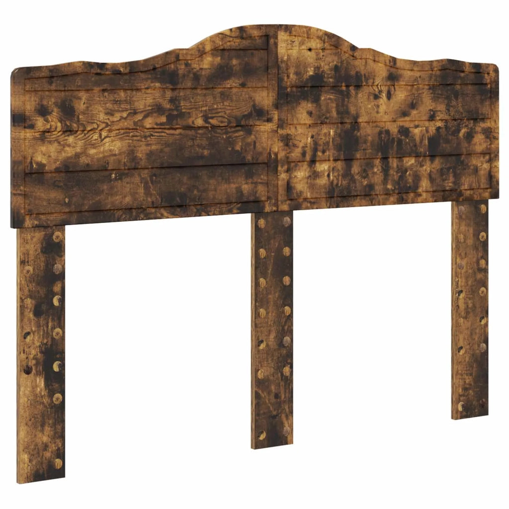 Letto matrimoniale | Letto per adulti | Struttura del letto Rovere fum¨¦ 120 x 190 cm Legno multistrato