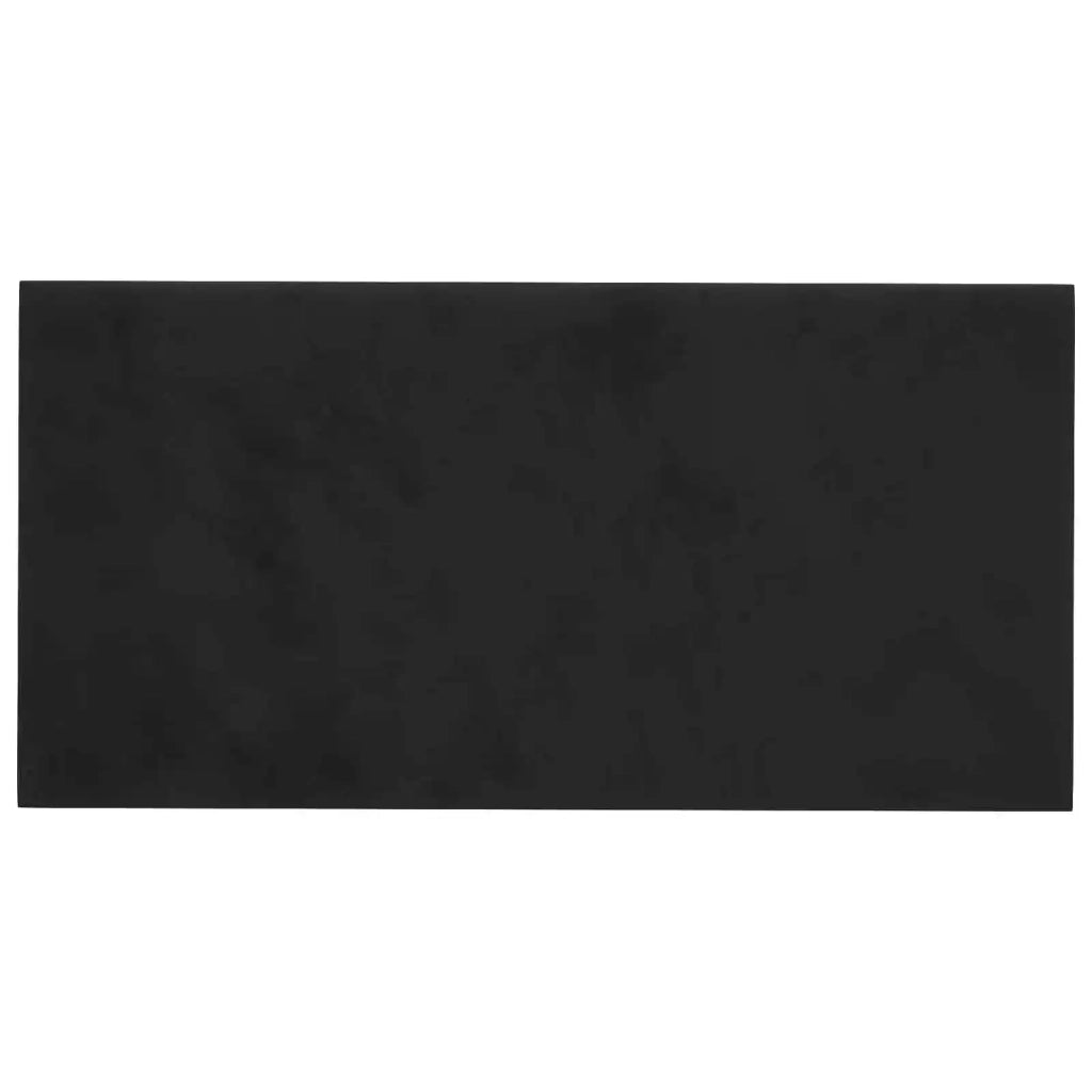 Testiera | Testata da Parete 12 pcs Nero Velluto