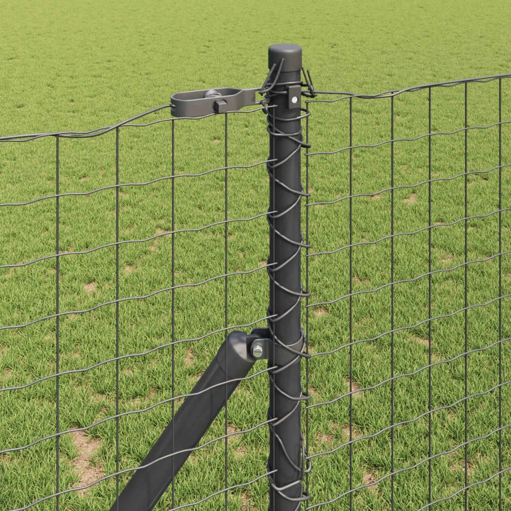 Palo della recinzione 12 pz Grigio CFW9440287