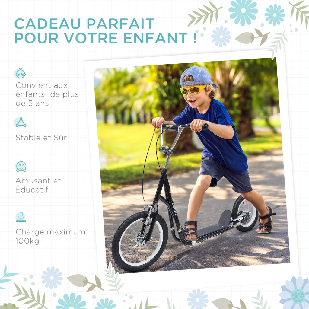 Trottinette per bambini ¨C Minimal ¨C Nero, acciaio