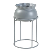 Portavasi da esterno 38 x 24 cm grigio 03_0010352