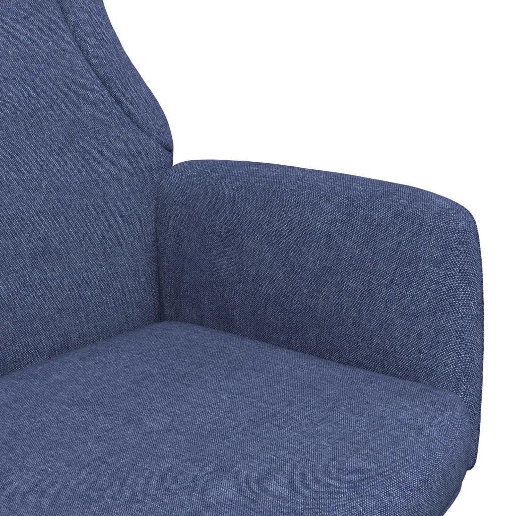 Sedia Relax Blu in Tessuto 341398