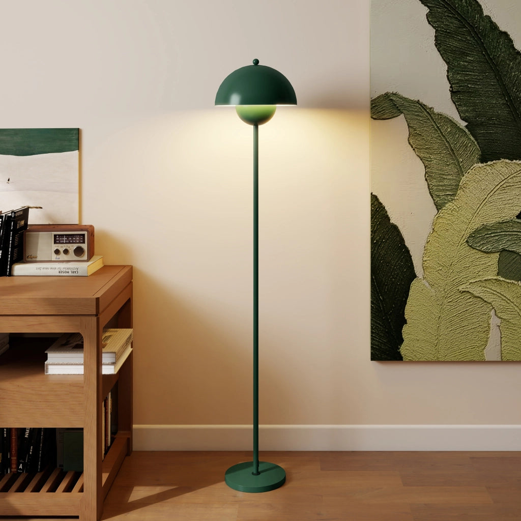 Lampada da Terra Moderna ¨C Xylo ¨C Verde ?30x155 cm E27