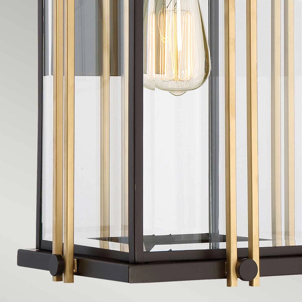 Applique esterna Goldenrod Quoizel bronzo E27 60W IP44