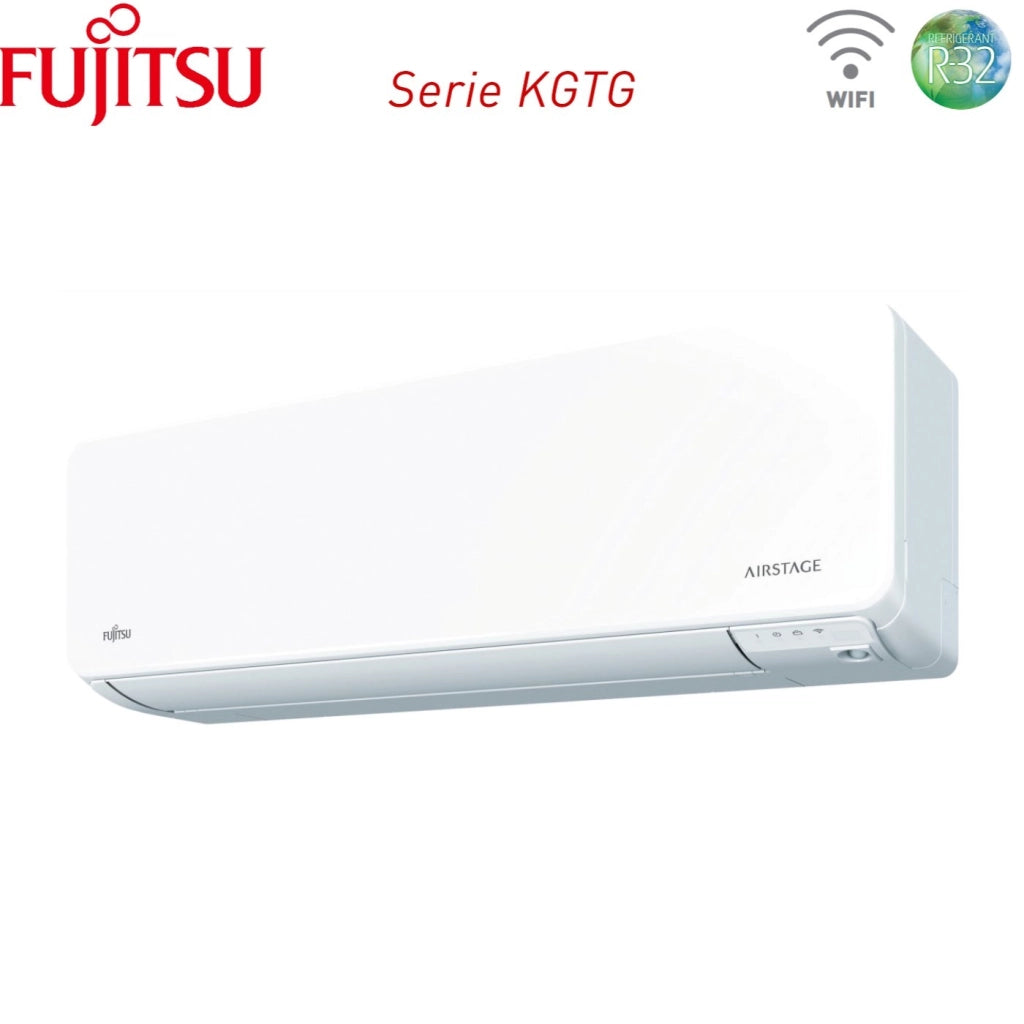 Climatizzatore Condizionatore Fujitsu Trial Split Inverter serie KG AIRSTAGE 7+7+12 con AOEG24KBCA3 R-32 Wi-Fi Integrato 7000+7000+12000