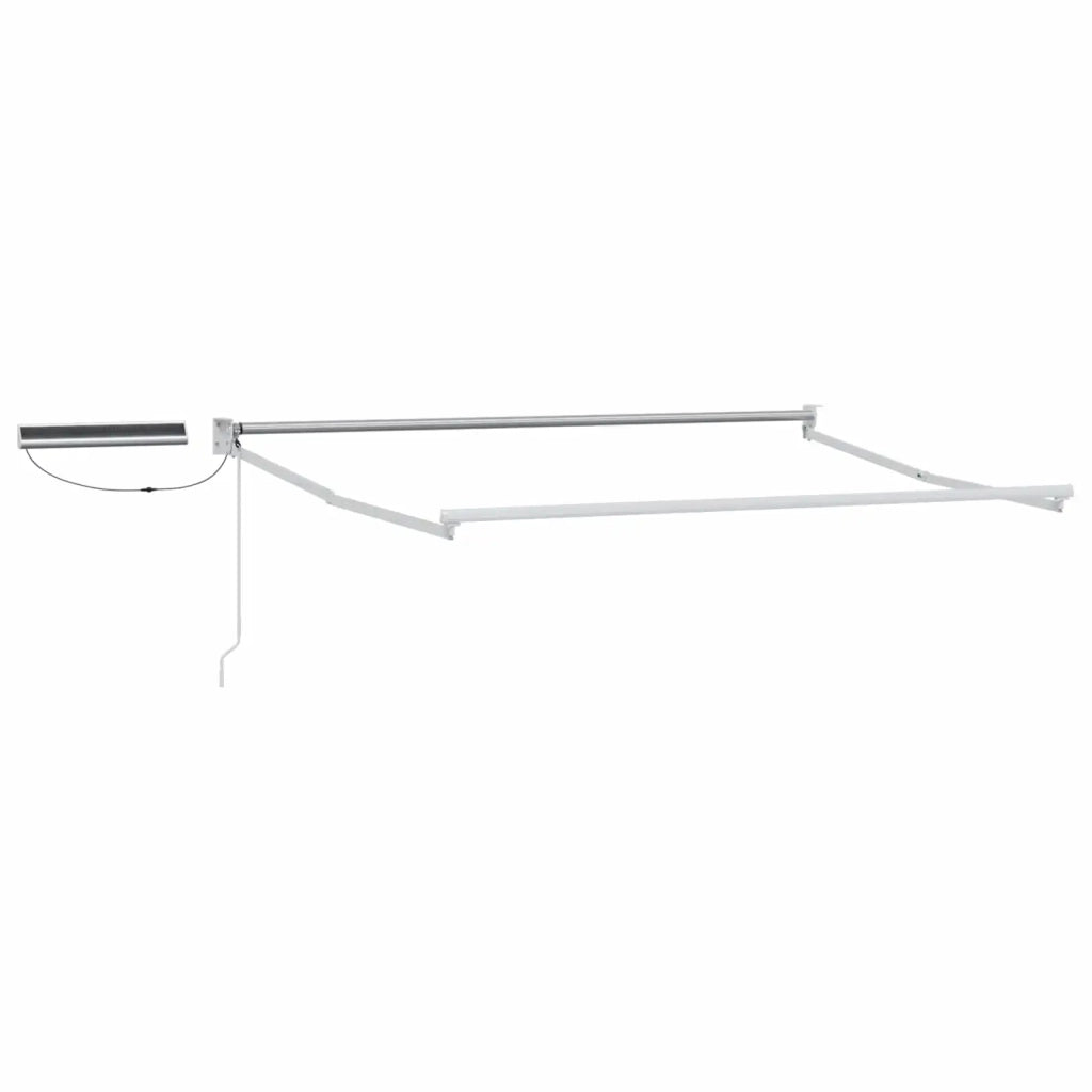 Tettuccio Elettrico Retrattile Giallo e Bianco 3,5 x 2 m 3419894