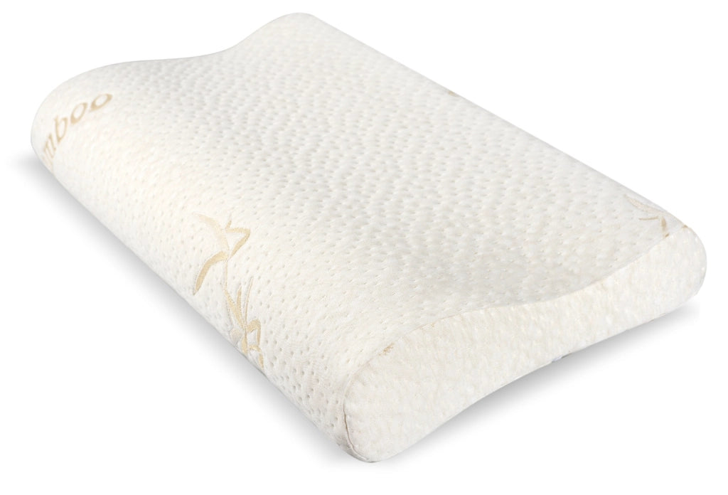 Cuscino in bambù termoplastico AIO FACTORY 50x30 cm - Ortopedico, Memory Foam