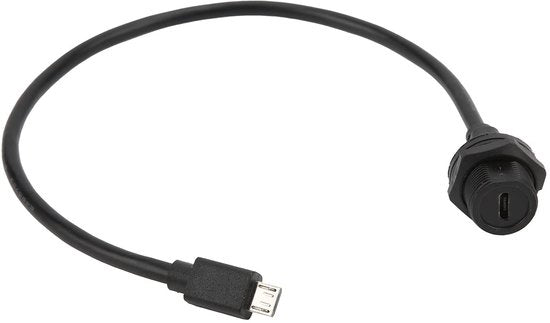 Cavo USB impermeabile - Connetti USB - Ideale per dispositivi outdoor - 0,3 m - E10MC-TF-F/MC-A-M - Adatto per lampade