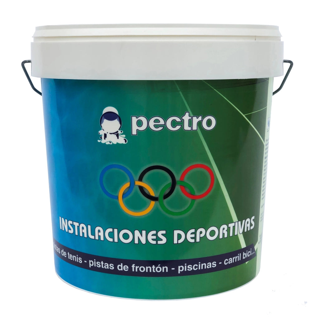 Pittura per pavimenti esterni ed interni e campi sportivi 14 L BLU - Pavimento di garage e pavimenti in cemento