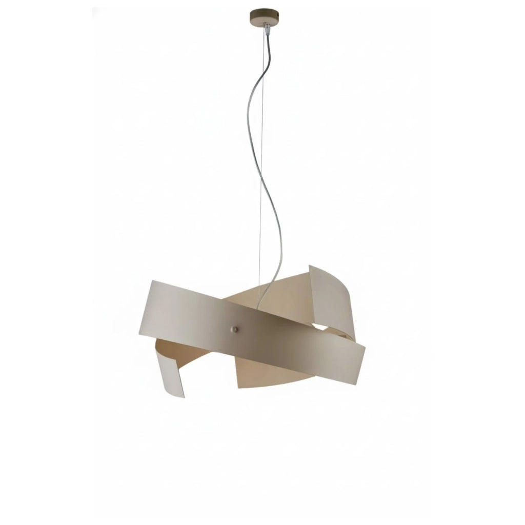 Sospensione Elisa 3 Luci Tortora LuceArt Classic
