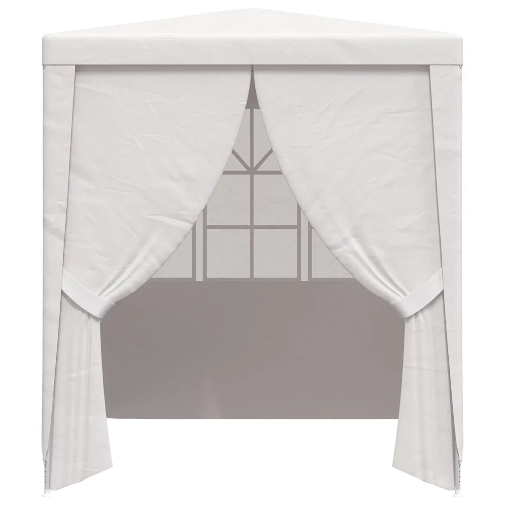 Gazebo Professionale con Pareti 2x2 m Bianco 90 g/mÂ²cod mxl 126796