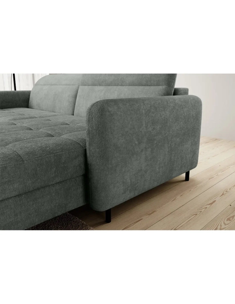 Divano ad angolo collezione GOUMSI colore Verde chiaro
