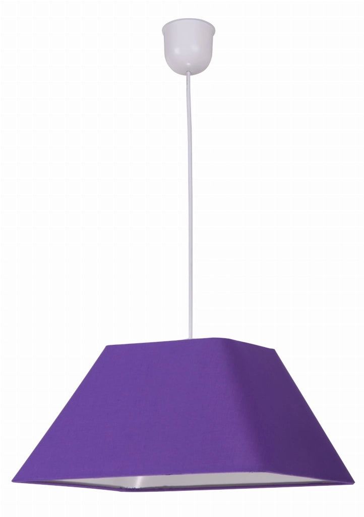 Lampada a sospensione Candellux Robin Ø35 viola E27