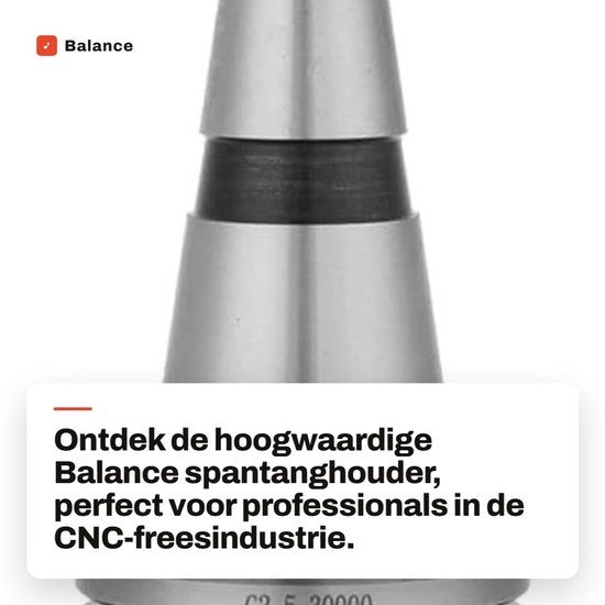 Supporto di Spinta in Acciaio Inossidabile - Maniglie per Strumenti - ER32 - Fino a 30.000 giri al minuto - Resistente ai Colpi - Duraturo e Robusto